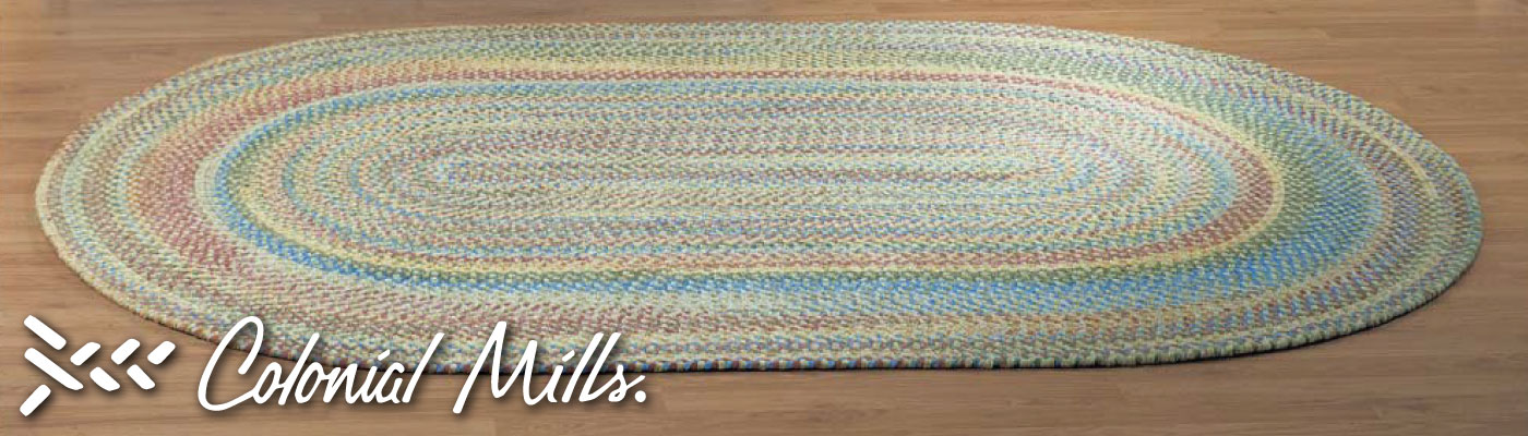 Colonial Mills Braided Rugs Banner